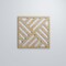 Ekena Millwork Medium Allen Decorative Fretwork Wood Wall Panels, Hickory, 15 3/8"W x 15 3/8"H x 3/8"T WALW16X16X0375ALLHI - alternate 3